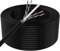 FiberGlobal Cable de Red Ethernet Bobina CAT6 | Gama Economy CCA (50M, Negro)