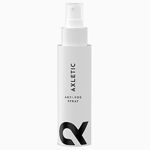 Axletic Anti-Fog Spray for Glasses, Natural Anti-Fog Spray for Clear Vision with Mask-Wear, Sports & Daily Use, Anti-Mist Glasses Spray for Diving, Skiing & More - Non-Toxic & Portable Solution, 100ml