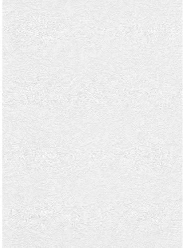 Erismann RollOver21 Vlies Tapete 536910 Uni weiß