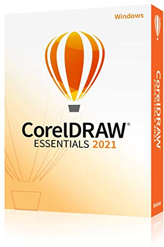 COREL CorelDRAW Essentials 2021 *für Windows 10*-DEUTSCH-Box (Nachfolger der CorelDraw Home & Student)