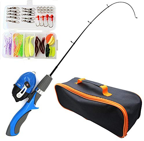 Kinder-angel Teleskop Tragbare Kinder Angelrute Kit Mit Angelschnur Fischen Gears Reisetasche Für Junge Mädchen Oder Jugend
