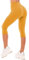 SINOPHANT Leggings Damen 3/4 High Waist Elastische Blickdicht Große Größen Leggins (#1er Pack Dunkelgelb, S-M)