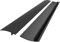 LATRAT Silikon-Dichtung, 25 Zoll (65 cm), Arbeitsplatte für Küche, Silikonhülle, Dichtung, Verschüttungen zwischen Theken, Kochplatten (2 Stück) (schwarz)