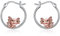 Axolotl Creolen f¨¹r Damen 925 Sterling Silber Axolotl Schmuck f¨¹r M?dchen Mama Schwester