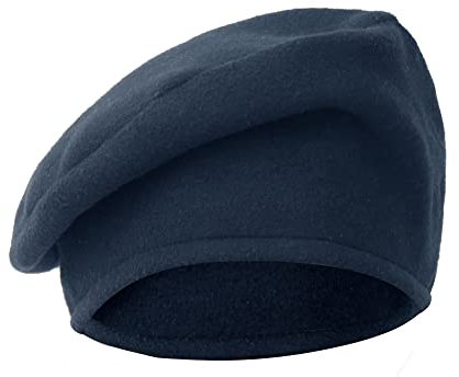 PROCOS Mittelalterliche Baskenmütze, Renaissance, Malermütze, klassisches Kostümzubehör für Männer und Frauen, Blau, Einheitsgröße