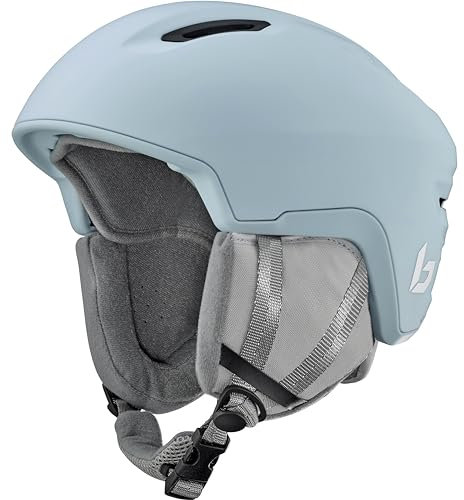 Bollé - Atmos Pure, Powder Blue Matte, No Lens Reference, Medium, Snow Helmets, Unisex, Adult