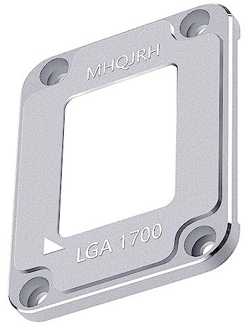 MHQJRH CPU Contact Frame Bending Corrector Frame,Anti-Bending Buckle,LGA 1700 Retrofit Kit for Intel 12th/13th Generation (Silver)