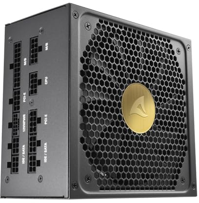 Sharkoon Rebel P30 Gold, 850 Watt, ATX 3.0, vollmodular