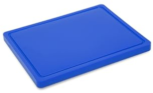 METRO Professional Schneidebrett, GN 1/2, hochdichtes Polyethylen (HDPE), 32.5 x 26.5 x 2 cm (blau)