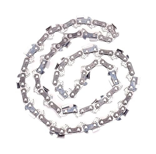 DUNLAP Cadena de motosierra profesional, barra de 10 pulgadas, paso de 3/8 LP, calibre de 0,050, cadenas de sierra de cincel semiautomáticas de 39 eslabones aptas for motosierra CD91VS39L