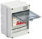 2 Way Consumer Unit, 40Amp RCD with 6Amp and 16Amp MCBs, IP65 Waterproof Fuses Box, Ideal for Garages, Workshops, Caravans White