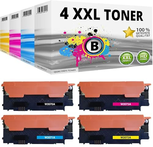 Inkadoo 4 Toner kompatibel für HP 117A Color Laser 179 fwg fnw 178 nwg nw 150 nw a Set