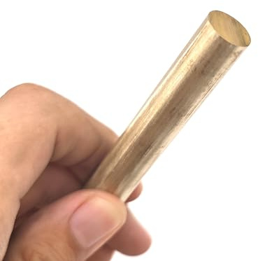WUDOLI 3,93 Messing Stange Messer Griff Niet Schraube Hand DIY Messer Produzieren Zubehör Werkzeuge(1mm)