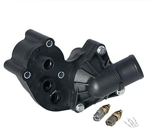 RAGBUSCLE 2L2E9K478BA Logement de Thermostat pour Ford Explorer 4.0L V6 2006, Explorer Sport Trac/Ranger 4.0L V6 2001, Mazda B4000 2001, Mercury Mountaineer 2006-2010, Remplace 2L2Z8592BB