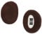 Earbags Ohrenwärmer Standard, braun, S, Fleece