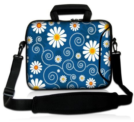 Sidorenko Notebooktasche mit Zubehörfach und Schultergurt für Größe 41,5 cm x 31 cm Laptops (17-17,3 Zoll) neopren/Hülle/Laptop-Tasche/Computer-Tasche/Netbook-Tasche/Ultrabook-Tasche/Schutz-hülle