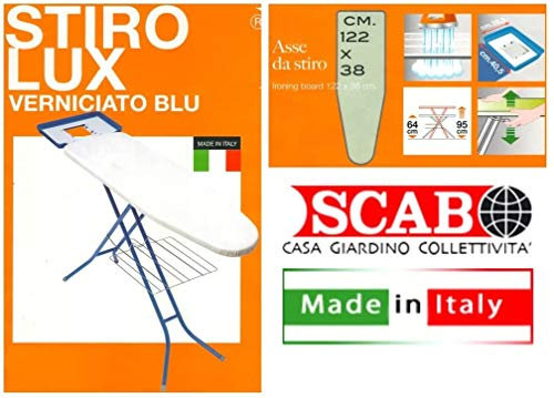 Tavolo da stiro lux blu p cald. blu c pb. scab