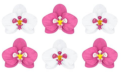 Papier Orchideen 6er Set