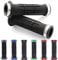 Area1 Motorrad Motorroller Lenkergriffe Griffgummis 22/24-25mm offene Enden für Lenkerendenspiegel und Vibrationsdämpfer Silber, Kompatibel mit BMW KTM Honda Yamaha KSR Aprilia Kawasaki Suzuki Piaggio