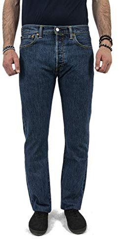 Levi's 501 Levi's Original Fit Men's Classic Jeans with Straight Cut - Blue - W36