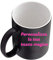 Tazza Magica Nera in Ceramica termosensibile Personalizzabile con Foto e Testi