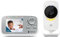 Motorola Nursery VM482ANXL - Video Baby Monitor - Camera - Infrared Night Vision - High Sensitive Microphone, White/Silver