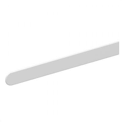 White UPVC Window Board/Cill Cover 1.1m Long 9mm Thick Plastic Window Sill Capping (End Caps Only)