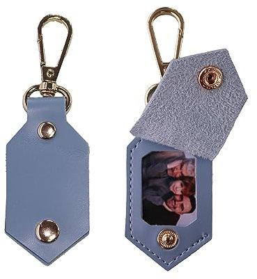 Chaînes clés personnalisées d'image, porte-clés drôles faits sur commande de photo de cuir avec des cadeaux d'image pour des hommes de petit ami de femmes, DABL