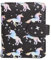 Shag Wear Damen Geldbeutel Mädchen Geldbörse Klein Kurzformat Frauen Portemonnaie PU Leder - 7 Kartenfächer mit Münzfach und RFID-Schutz mit stilvollen Fantasie Designs - Einhorn
