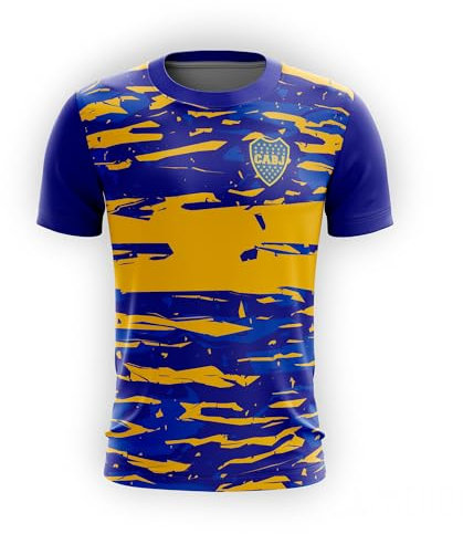 Boca Juniors. Camiseta de Boca Juniors, Argentina. CABJ. Poliéster. Uso diario. Unisex. Diseños propios, únicos y originales en todos nuestros productos. Somos Sportivo Maglietta. CAM0101. L.