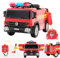 RiiRoo 12V Fire Engine Ride On Car Kids Battery Operated Electric & Accessories