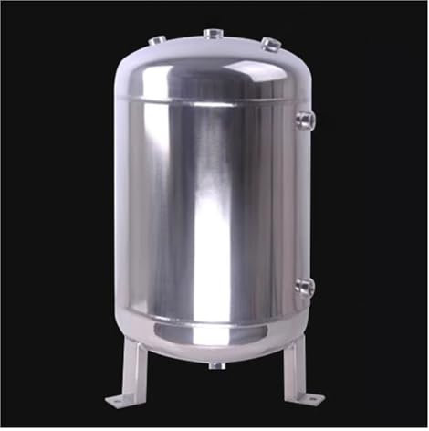 Portable High Pressure Vertical Air Tank 5L 10L 20L 30L 40L 50L, Stainless Steel Air Reservoir Tank Kit, Air Storage Bladder Containers for Air Pump/Gas Tank/Compressor (Size : 10L/2.64Gal)