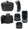 KamKorda R100 Mirrorless Camera + Flash + Lenses, 24.1MP APS-C CMOS Sensor, 4K Video + 2 Year Warranty