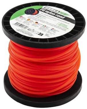 WERKA PRO Runde Nylon-Schnur 50 Meter Rolle Ø 3,3 mm