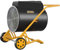 SIAL Industrial Space Heater 30000W - Electric Fan Heater - 400V - For Outdoor, Construction Sites, Workshops or Garages (5 Core Industrial Plug)