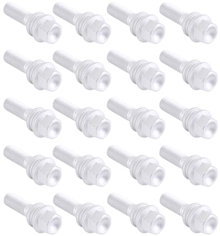 20x Radbolzen Radschraube 610-539, 610-5391, WHT004676, WHT002529, WHT001964A, WHT001693 kompatibel mit Q7 T5