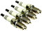 Kfz-Zündkerzen O 4 STÜCKE Nickellegierung Zündkerze Passend for BMW E60 E61 520 525 530 545 I E63 E64 645 Ci E81 E87 116 I E90 316 I 320 Si BKR6E Autoteile