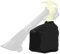 205110001 Leaf Vaccum Vac Attack Bag for Ryobi 40V Cordless Leaf vacuum, Fits RY40405 RY40405VNM