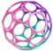 Ceeyoll Greifball für Babys Bright Starts Silikon O Ball Oball Classic Baby Trainingsball Geeignet für Männer und Frauen, Neugeborene, Kinder Bälle für Kinder (Lila)