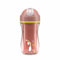 Chicco Sport Cup Tasse à bec en silicone pour bébés de plus de 14 mois, 266 ml, gobelet thermique pour apprendre à boire, avec paille flexible résistante aux morsures, sans BPA, rose