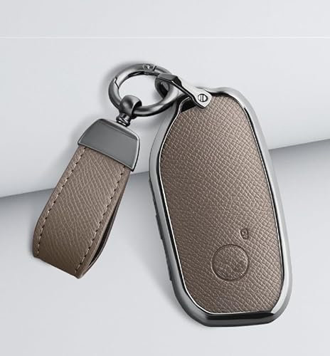 Car Key Shell For BMW 3/4/5 Series X1 X2 X3 X4 X5 X6 325Li 530 i3 iX3,Car Key Fob Cover Replacement,Key Fob Shell Case Blade,E-coffee-3