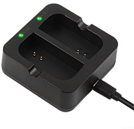 Gettimore Chargeur de batterie rechargeable pour Ring Doorbell 2 3 4 à libération rapide Accessoires de remplacement pour porte de maison