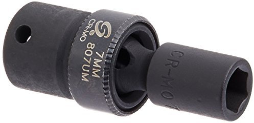 Sunex 807um 1/4-Inch Drive 7-Mm Universal Impact Socket