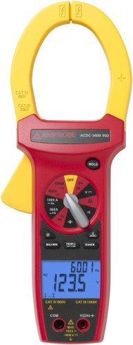 Amprobe acdc-3400 IND clamp Meter, AC/DC, cat IV true-rms
