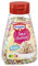 Dr. Oetker Dekor Konfetti 4er Pack, 4 x 100 g, kleine Streusel aus Zuckermasse, in 6 bunten Farben, Zuckerstreusel zum Verzieren von Torten, Kuchen, Desserts & Eis