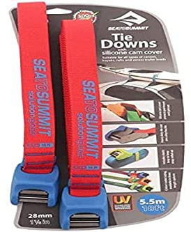 Sea to Summit Tie Down Strap with Silicone Cam Cover - Retaining Straps/Luggage Straps
