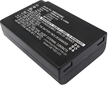 subtel, Battery for Camera, compatible with Samsung NX30, BP1410, WB2200F (7.6V, 1200mAh)