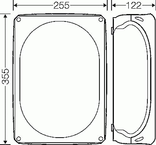 Hensel KF 5050 G Kabelabzweigkasten, Feuchtraumdose, Abzweigdose IP6616-50 qmm 3phasig, 5polige Klemme