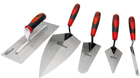 Draper Redline 69153 - Juego de paletas (5 piezas), color rojo