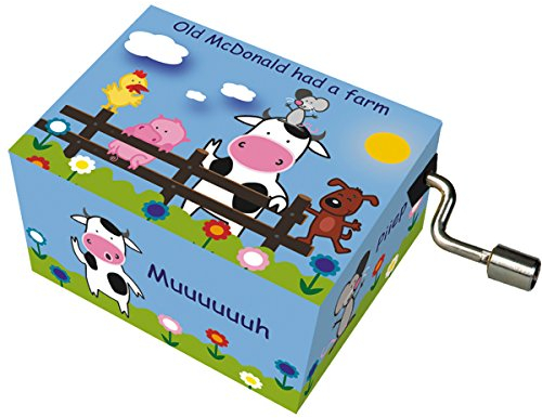 Fridolin 58472 Spieluhr Old McDonald/Kuh am Zaun